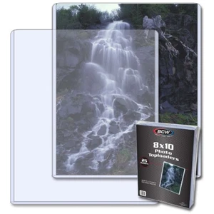 (25) 1 Pack of BCW 8x10 Picture Photo Clear Hard Plastic Top Loaders Toploaders - Picture 1 of 3