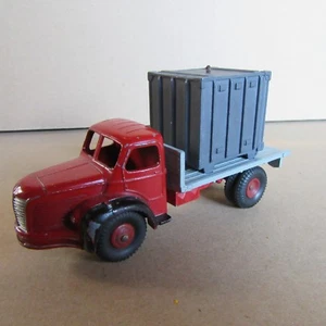 155f Vintage Dinky 34B France Berliet 34 Glr Plateau + Container - Picture 1 of 6