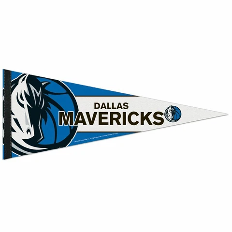 DALLAS MAVERICKS ROLL UP PREMIUM FELT PENNANT 12"x30" BRAND NEW WINCRAFT π Cover