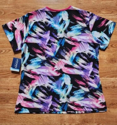 Women's Size M Scrub Top Jockey Performance Moisture Wicking Velocity NWT Colors - Image 1 of 2