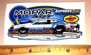 Allen Johnson EXPRESS LANE Pro Stock NHRA Drag Racing Decal Sticker - Imagen 1 de 1