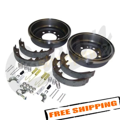 Kit de servicio de freno de tambor trasero Crown 52002952K para 78-86 Jeep CJ-7 / 81-86 CJ-8 Foto 1 de 2