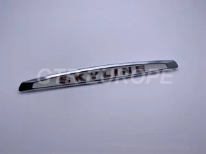 NISSAN SKYLINE GTR GT-R HAKOSUKA GENUINE REAR BOOTLID BADGE LOGO EMBLEM JDM - Picture 1 of 5