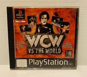 WCW Vs The World Sony PlayStation 1 PS1 Complete With Manual Tested Pal - Picture 1 of 7