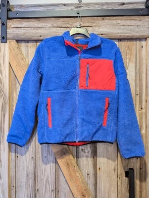 Penfield Men's Royal Blue and Red Mattawa Fleece Jacket $159 NWT - Image 1 of 4