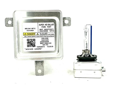 New fits OEM Audi A3 A4 A5 A6 Q5 Q7 HID Xenon Ballast D3S 6000K Bulb 8K0941597E - Image 1 of 2