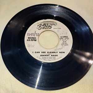 Johnny Nash - I Can See Clearly Now (Mono & Stereo) - Epic 45 RPM   1972