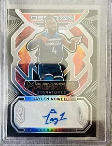 2022-23 Panini Obsidian Basketball JAYLEN NOWELL Magmatic Signatures /149 🔥🔥🔥 - Picture 1 of 2