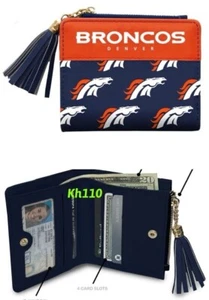 NFL Denver Broncos Print Logo Organizer Wallet - Picture 1 of 5