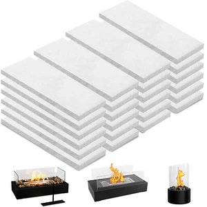 24 Pieces Tabletop Fire Ceramic Wool Wicks For Extended Tabletop Fire Sponge - Picture 1 of 5