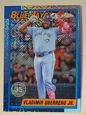 Vladimir Guerrero Jr. 2025 Topps Chrome Silver Pack Mojo #T90C-30 Blue Jays - Image 1 of 2