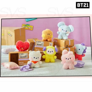 BTS BT21 Muñeca de peluche Minini de productos auténticos oficiales + número de seguimiento - Imagen 1 de 3