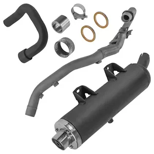 Exhaust Header Pipes And Gaskets For Yamaha Raptor 660R YFM660RSE Special 2005 - Picture 1 of 7