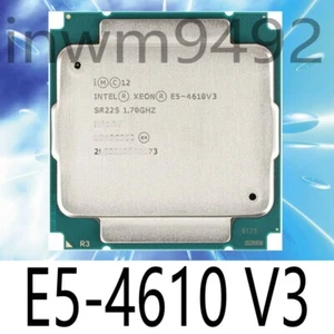 Intel Xeon E5-4610 V3 1.7GHz 10 Core 25MB SR22S LGA2011 105W CPU Processor - Picture 1 of 1