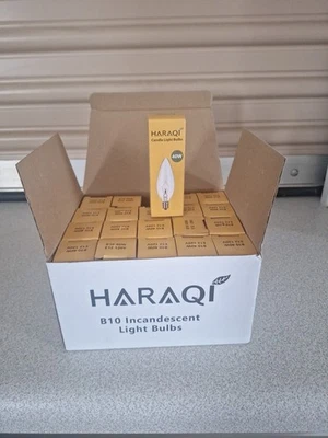 Haraqi B10 E12 Replacement Light 40 Watt Bulb Bulbs 20 Pack - Image 1 of 2