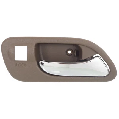 Door Handle For 2001-2006 Acura MDX Front Right Brown w/Chrome Lever Plastic - Image 1 of 4