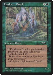 Fyndhorn Druid (Facing Right) (x4) _ Alliances_ EX/NM _ MTG _4RCards - Picture 1 of 1
