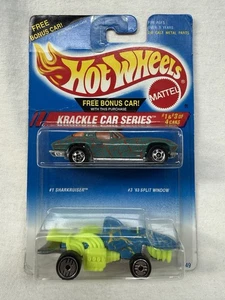 Hot Wheels Krackle Car Series Bonus Car '63 Split Window & Sharkruiser - Bild 1 von 4