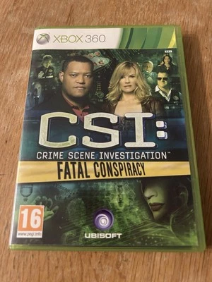 CSI: Crime Scene Investigation Fatal Conspiracy (Microsoft Xbox 360) - PAL - Image 1 of 3