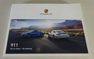 Betriebsanleitung / Handbuch Porsche 911 Typ 991 + Turbo Mj. 2019 Stand 07/2018 - Bild 1 von 4