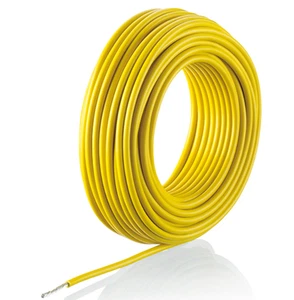 Märklin HO/1 aus 71060 Set 1 Rolle gelber Draht 390" ca. Spur 18 - Bild 1 von 1