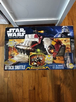 Star Wars, The Clone Wars, Republic Attack, Shuttle Brand, Novo lacrado - Imagem 1 de 4