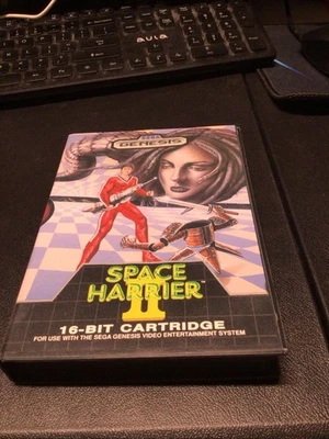 * Space Harrier II (Sega Genesis, 1989) Complete CIB~ - Image 1 of 4