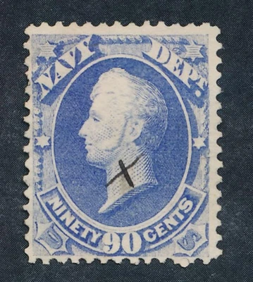 UNITED STATES (US) O45 USED F-VF 90c NAVY - Image 1 of 2