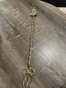Vintage Brass Toasting Fork Punch - Picture 1 of 4