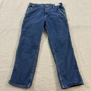 Carhartt CAT2 FLAME RESISTANT FR Herren Carpenter Arbeitshose Jeans Denim 38x32 - Bild 1 von 7