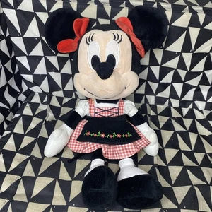 Minnie Mouse Wearing A Bavarian Dirndl Plush Germany Disney 12” - Picture 1 of 7