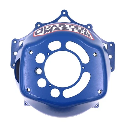 QUARTER MASTER Bellhousing SBC Bloque de acero Mnt Arrancador 110432C Foto 1 de 3