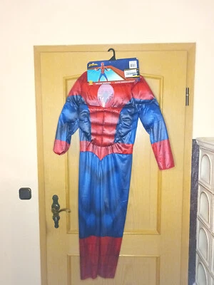 Spiderman - Deluxe Kostüm - Kinder - Fasching - Rubies - Gr. 7-8 Jahre  - Bild 1 von 4