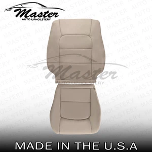 Cubiertas de asiento de cuero tostado superior e inferior laterales para pasajeros Lexus LX470 1998-2007 - Imagen 1 de 11