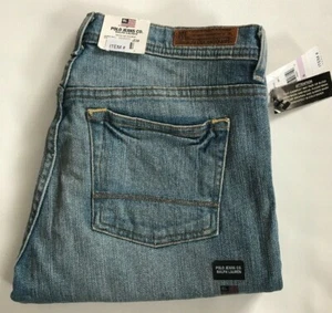 Polo Ralph Lauren Womens Sz 6 Stretch Cropped Blue Jeans Msrp $69.00 - Imagen 1 de 5