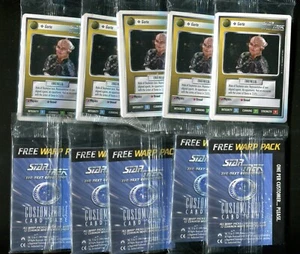 (10) 1995 Star Trek The Next Generation Factory Sealed Free Warp Packs Ungeöffnet - Bild 1 von 1