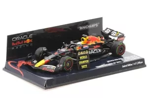 RED BULL RB18 Vincitore GP Giappone 2022 M. Verstappen, Minichamps 1:43 F1RS - Foto 1 di 3