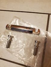 GIBSoN USA nickel STOPBAR TAILPIECE & studs FOR les paul v sg  for sale