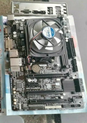 Mainboard Bündel Gigabyte GA-F2A88XM-HD3 +AMD A4-6300 + Cpukühle - Bild 1 von 4