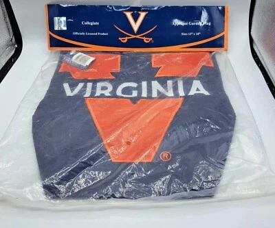 Virginia Cavaliers 2006 exterior jardín bandera patio casa universidad pancarta tamaño 13x18 Foto 1 de 3