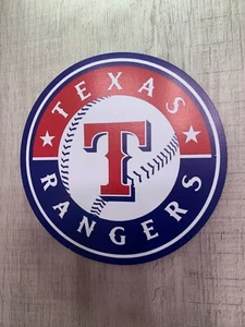 2021 Texas Rangers ~MAGNET~Logo Decal DieCut Vinyl Car Window Laptop Baseball - Picture 1 of 1