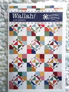 PATRÓN ACOLCHADO WALLAH POR MATERIAL NOVIAS - NUEVO - SIN ABRIR - Imagen 1 de 3