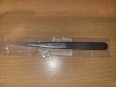 Zeus Tweezers, 3 Stainless Steel Made by Regine SWITZERLAND