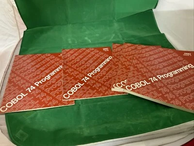 NCR COBOL 74 Programming Self Instruction Course 5 Books Total  - Image 1 of 4