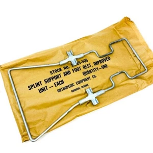 Vietnam Era US Field Hospital 3-725-500 Splint Support and Foot Rest, Improved - Picture 1 of 10