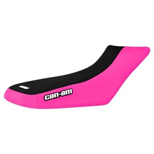 Cubierta de 2 asientos Can Am Outlander 570-1000 XMR X GEN ROSA Y NEGRO logotipo #360 - Imagen 1 de 8