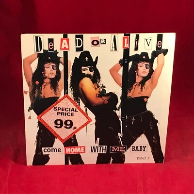 DEAD OR ALIVE Come Home With Me Baby 1989 UK 7" vinyl single original 45 record - Image 1 of 4