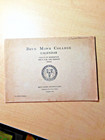 1943-44 Bryn Mawr College Calendar Halls of Residence