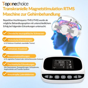 TMS Gehirn Neuro Stimulation Therapie Gerät für Migräne Autismus Gehirn Atrophie - Bild 1 von 12