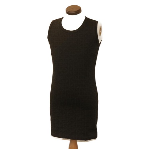 Abito FENDI ZucchinoCanvas marrone scuro originale am1628g